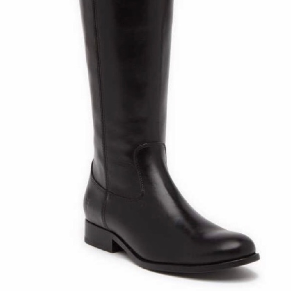 Frye Melissa Black Leather boots